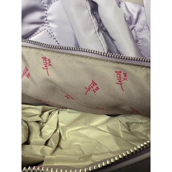 Betsey Johnson Quilted Heart Travel Tote Set - Picture 12 of 13